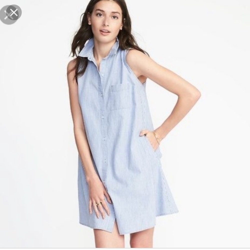 Old Navy swing shirt dress